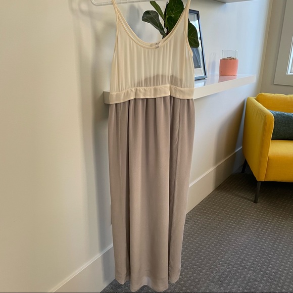 Wilfred Bisous Two-Tone 100% Silk Dress NWOT - Picture 3 of 12